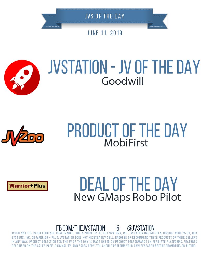 JVs of the day - June 11, 2019